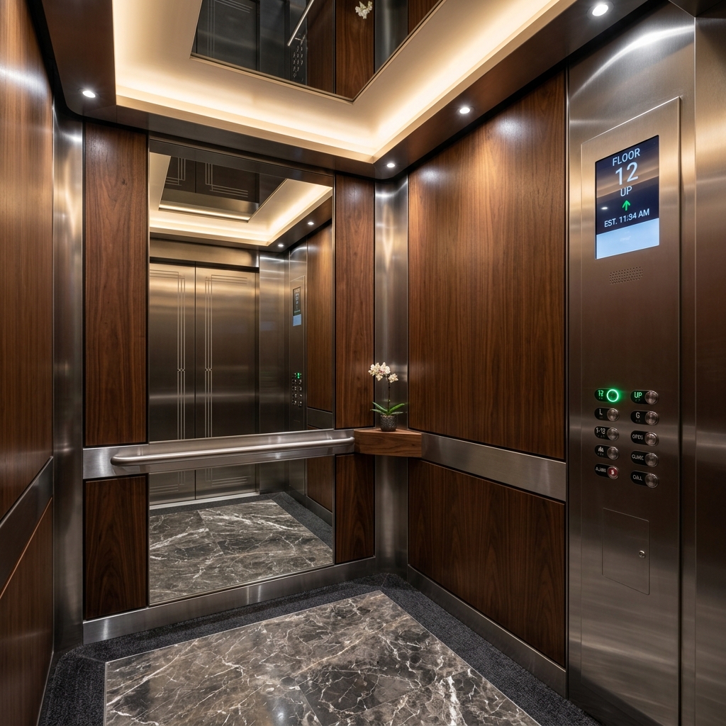 CepteŞef Premium Modern Elevator Cab
